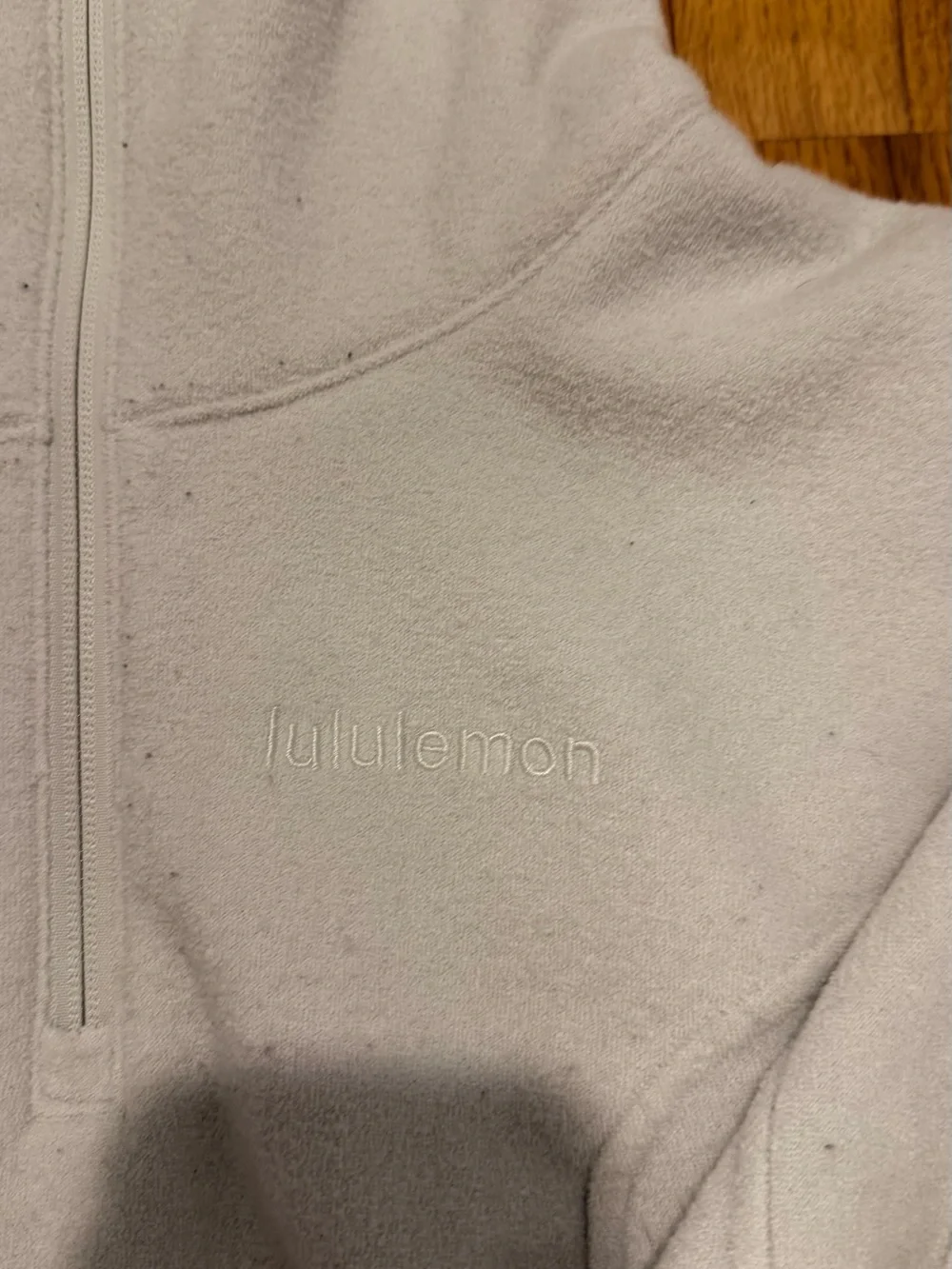 lululemon athletica Light Cream Fleece Quarter-Zip